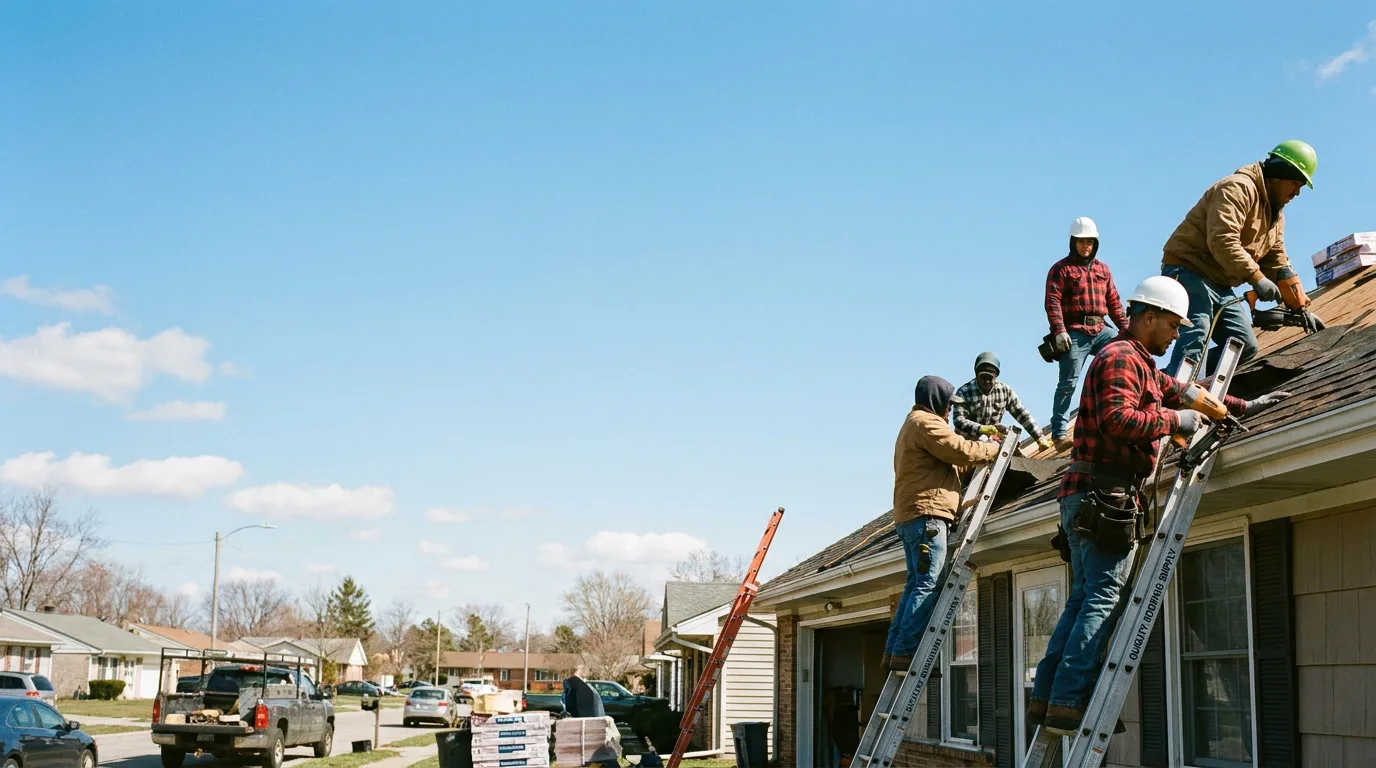 Roofing in Temperance, MI near me
